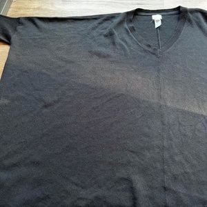 Oversized half sleeve sweater